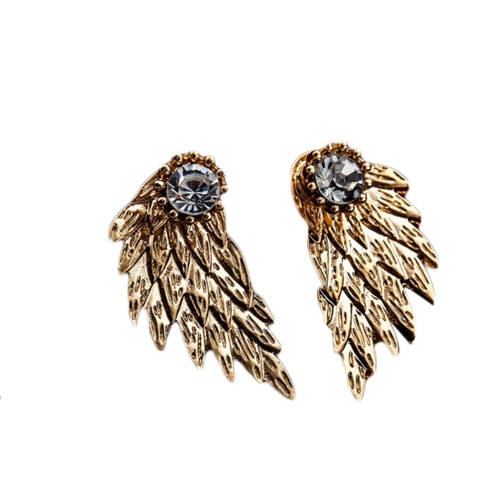 Angel Wing Earrings - Picture 2 of 2